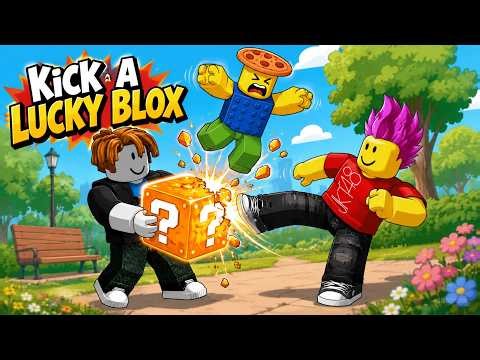 🔴LIVE STREAM KICK A LUCKY BLOX #ROBLOX