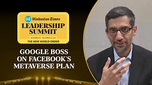 Google CEO reacts to Facebook Metaverse plan | Sundar Pichai at #HTLS2021