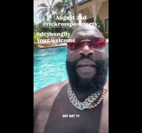 Rick Ross Claps Back After DC Young Fly Exposes Why He Walked Out The 85 South Show In A Gucci Jacket He “Can’t Rewear”
