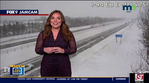 MN weather: Snow starting to fall in western MN [noon update]