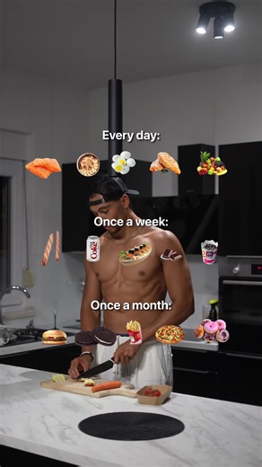 Healthy living isn’t about restriction it’s about balance 💚 It’s not what you cut out. It’s what you build consistently. 🥗 Make nutrient-rich meals your baseline Simple whole foods keep your digestion smooth, your hunger balanced, and your energy steady from morning to night. 🍫 Include a small treat every week A little sweetness won’t stop your progress it actually prevents the “all or nothing” rebound that ruins consistency. 🍕 Enjoy bigger indulgences occasionally Birthday dinners, date nig