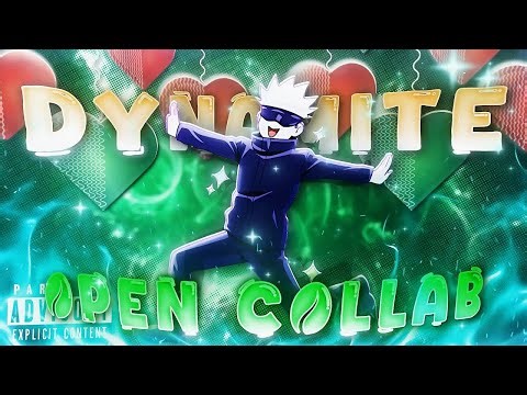 Dynamite - ‪@ZynixAMV‬ 500 SUB – Open Collab Entry 🎉🧡[Edit/AMV]! HD