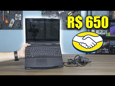ACHEI ESSE NOTEBOOK ALIENWARE ANTIGO POR 650 REAIS