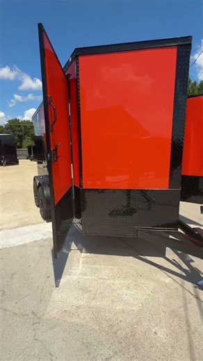 2026 New Custom 6X12 TA Screwless Enclosed Motorcycle Trailer | Blackout | .08 Polycor |781 |$12,500
