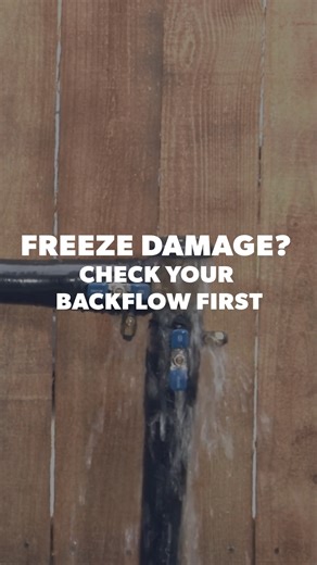 Sprinkler Warehouse on Instagram: "If your backflow preventer looks like this after a freeze ❄️ you’ve got a problem… but it’s one you can fix. If it’s not cracked, you may only need a new bonnet & pop-it or a check valve. If it is cracked, it’s time to replace the whole backflow. At Sprinkler Warehouse, you’ll find repair kits, backflows, and everything you need to get your system back up and running — plus step-by-step YouTube videos to show you exactly how to do it. Shop smarter. Fix it right