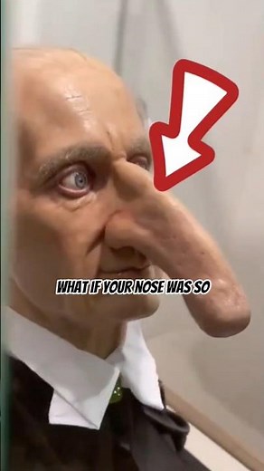 The Man With the BIGGEST Nose in the World?! 😱👃 | You Won’t Believe This Record!