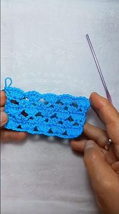 Beautiful #crochet shell stitch pattern, easy for beginners