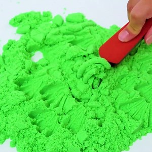 Satisfying Strainer Smashing Green Sand