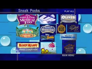 Sneak Peeks Menu (All in the Disney Family: Season 6 2009) For Kaden Dixon