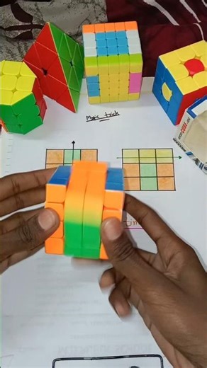 Rubik's cube new magic tricks solve 🔥💯‪@KingofCubers‬ #youtubeshorts #cube #puzzle #pkcuber