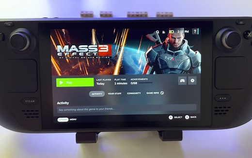 SteamDeck的SteamOS如何删除已安装的游戏？