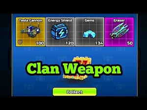 Clan War Rewards for Clan Leaders in Pixel Gun 3D | How to Get New Clan Weapons