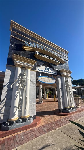The Halloween party of the year is at Safety Harbor Resort! 👻 Live music, food, welcome cocktails, a costume contest with great prizes & nonstop vibes, all included 🍸🕺 🕖 Oct 31, 7-11pm | 🎟️ Link in bio | Safety Harbor Resort and Spa