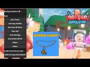 [FREE UGC] Boxing Simulator! 🥊 OP SCRIPT (EASY UGC)