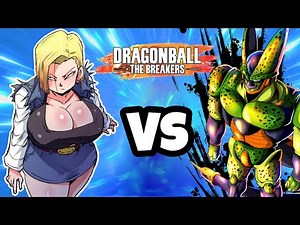 Android 18 vs Semi Perfect Cell Dragon Ball: The Breakers #dragonballthebreakers #dbz