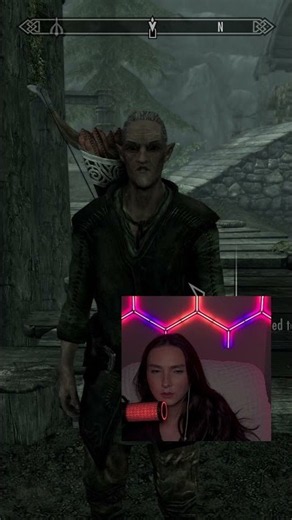 My Villain Origin Story 🤣 #Skyrim #gaming #letsplay