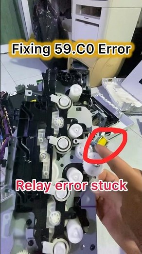 Fix 59.C0 error HP laser color M254dw/M252