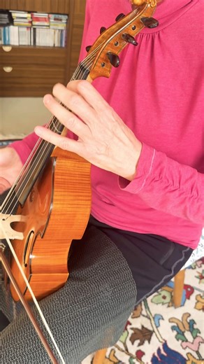 Engel singen Jubellieder: Pardessus de viole mini Viola da Gamba Instrument Weihnachten Shorts #vlog