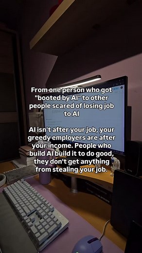 AI is not after your job, it's after your income because greed knows no limits. | Mermaid AI