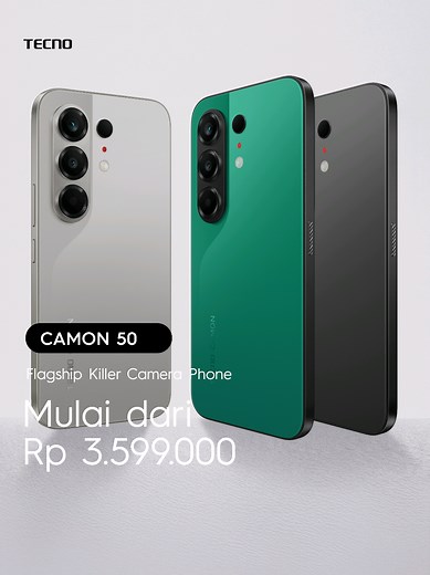 Peluncuran TECNOCAMON50: Spesifikasi dan Penawaran