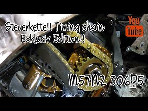 Replacement of the timing chain for the BMW X3 3.0d.
