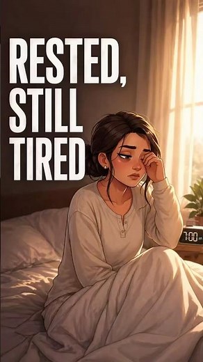 Why you wake up tired after sleeping all night