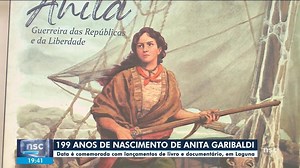 199 anos de Anita Garibaldi é comemorado com documentário e livro em Laguna
