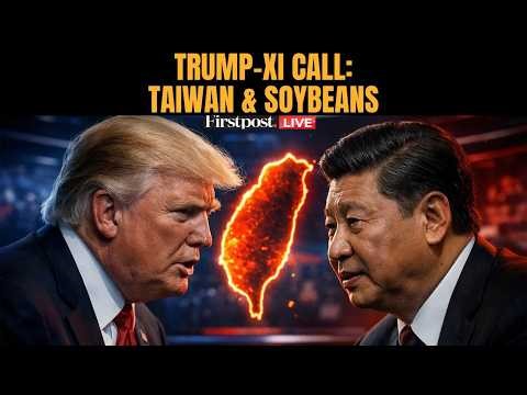 US vs China LIVE: Xi Warns Trump Over Taiwan Arms Sales After "Positive" Call | US-China News | N18G