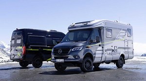 "CrossOver"-Editionsmodelle von Hymer: Allrad in Serie
