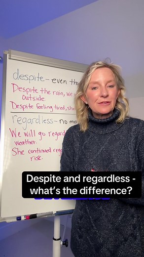 Understanding 'Despite' and 'Regardless': Key Differences