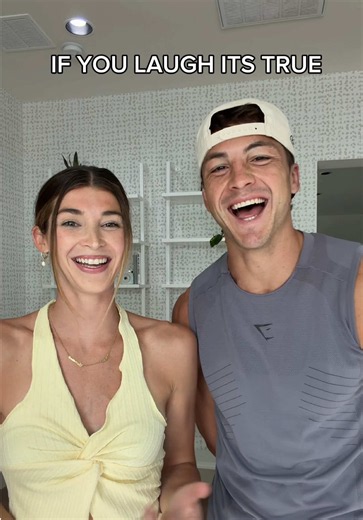 If You Laugh It's True Challenge with Josh & Katie