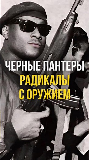 ⚠️ ЧЕРНЫЕ ПАНТЕРЫ: БОРЦЫ за ПРАВА или ТЕРР*РИСТЫ? ШОК-история радикалов из США | #shorts #история