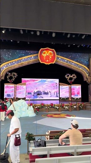 Take a break at the Fantasyland Theatre. #disneycharacters