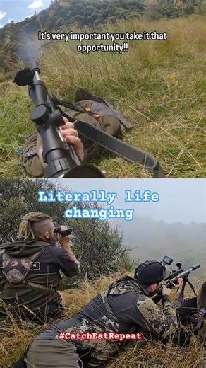 Opportunity of a lifetime 👌 #hunting #catcheatrepeat