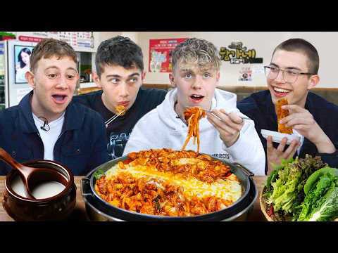 British friends try Korea's epic MT road trip: Food, fun & alpacas!