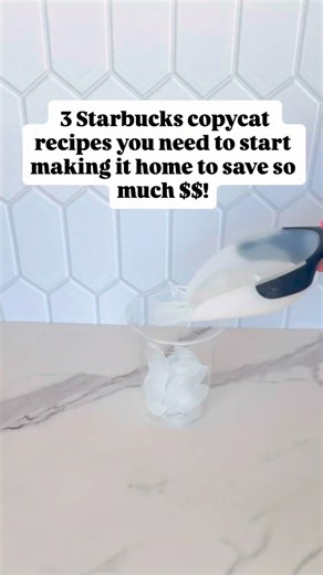 We tried 3 copycat Starbucks drinks, and guess what? They taste EXACTLY like the real deal! 🙌 Save big by skipping the drive-thru and whipping up these drinks at home (cue happy dance)! 🎉 🍓Pink Drink: White Cranberry Strawberry juice Splash of Coconut milk Freeze-dried strawberries for garnish 🥭Mango Dragon Fruit Refresher: Fill your cup halfway with Cranberry Mango juice and the other half Lemonade Mix in the Frozen dragon fruit 🍑Medicine Ball (perfect for a sore throat): 1 Peach Herbal te