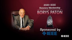 Borys Paton has developed electric #welding innovations that have been applied in outer #space, underwater and even in tissue-preserving surgeries. For these accomplishments, Paton has been awarded the 2020 #IEEE Honorary Membership🎖 IEEE Awards | IEEE