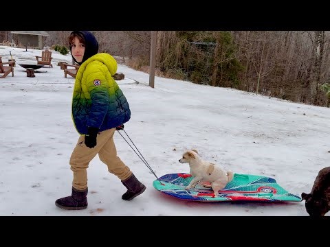 Жизнь После Снежного Шторма | Манты На Ужин | Семейный Влог Эгине