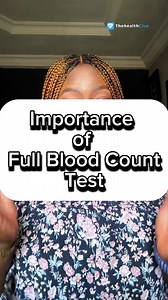 2.5K views · 34 reactions | Why you should run a FBC test #FBC #fullbloodcount #bloodtest #goviralreels #fbreelsvideo #thehealthclue #fylpシ | Thehealthclue | Facebook