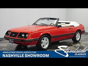 1983 Ford Mustang GLX Convertible for sale | 3015-NSH