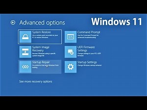 How to fix Windows 11 Recovery Error Blue Screen Automatic Restart Loop Fix