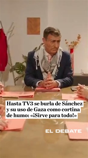 El Debate | 📹 Hasta TV3 se burla de Sánchez y su uso de Gaza como cortina de humo: «¡Sirve para todo!» El programa satírico ‘Polònia’ arranca la... | Instagram
