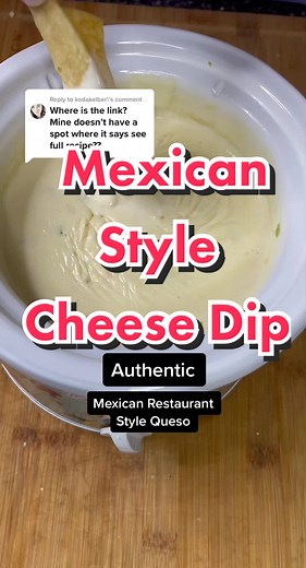 Delicious Mexican-Style Cheese Dip Recipe