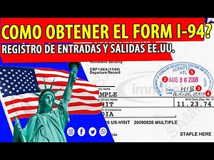 QUE ES Y COMO OBTENER EL FORMULARIO I-94?