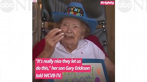 Family sings 'Happy Birthday' to 100-year-old at nursing home during coronavirus crisis