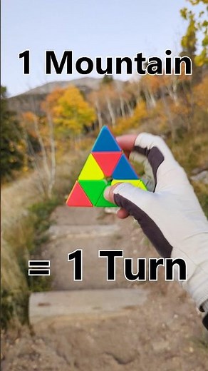 Pyraminx, 1 turn per MOUNTAIN