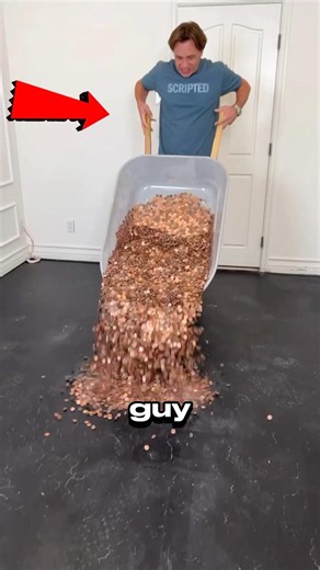He Covered His Floor With 1 Million Coin