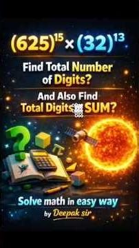 Can you find the total digits and digits sum #exponents #mathproblem #maths #mathtricks
