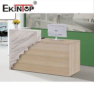 [Hot Item] Ekintop Modular Two Person Small Reception Desk for Salon