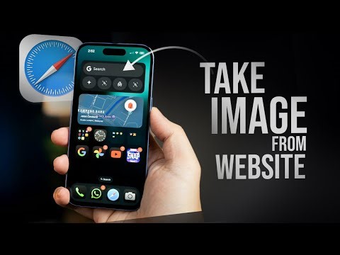 How to Take an Image from a Website (tutorial)
